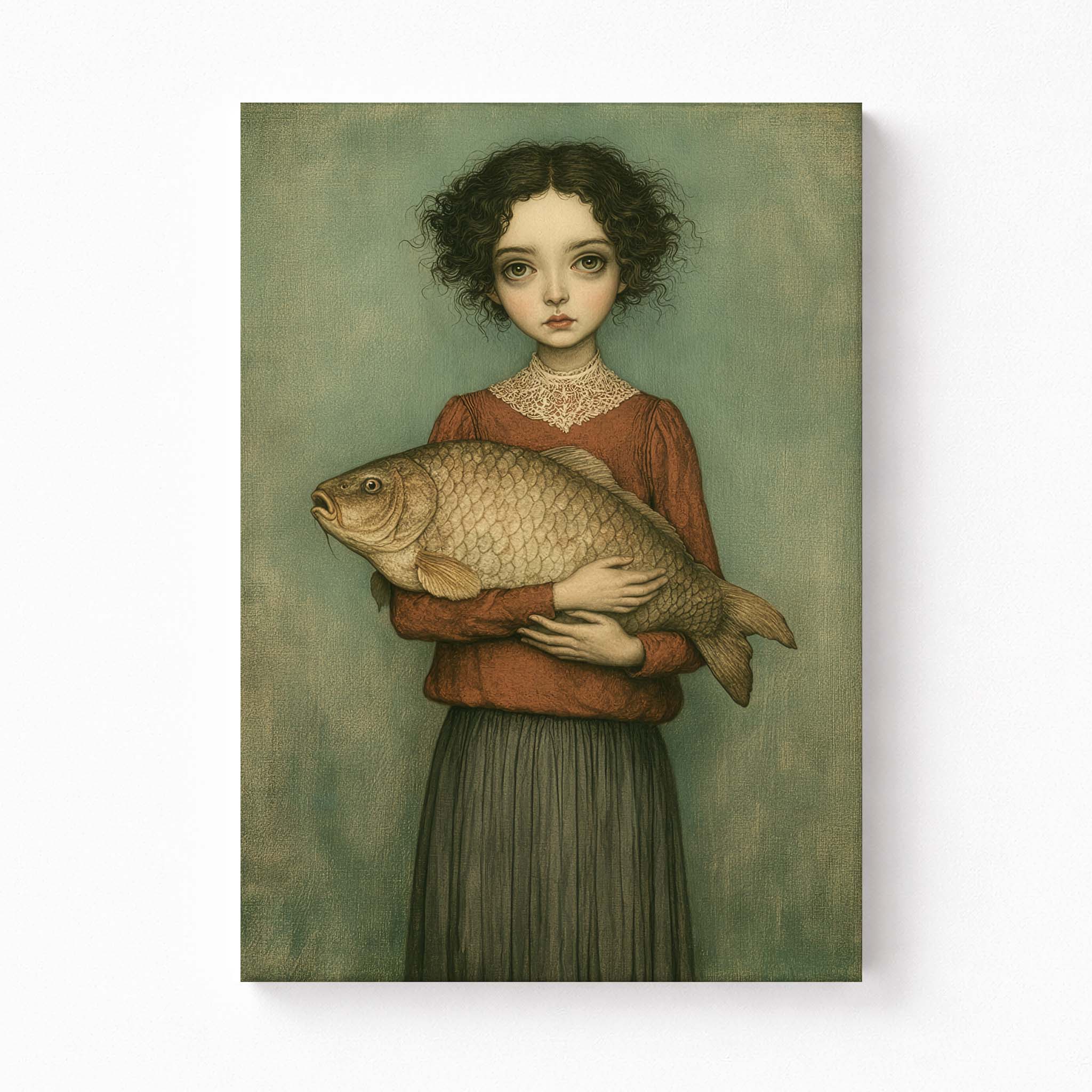 The Silent Keeper – Pop Surrealism Wall Art