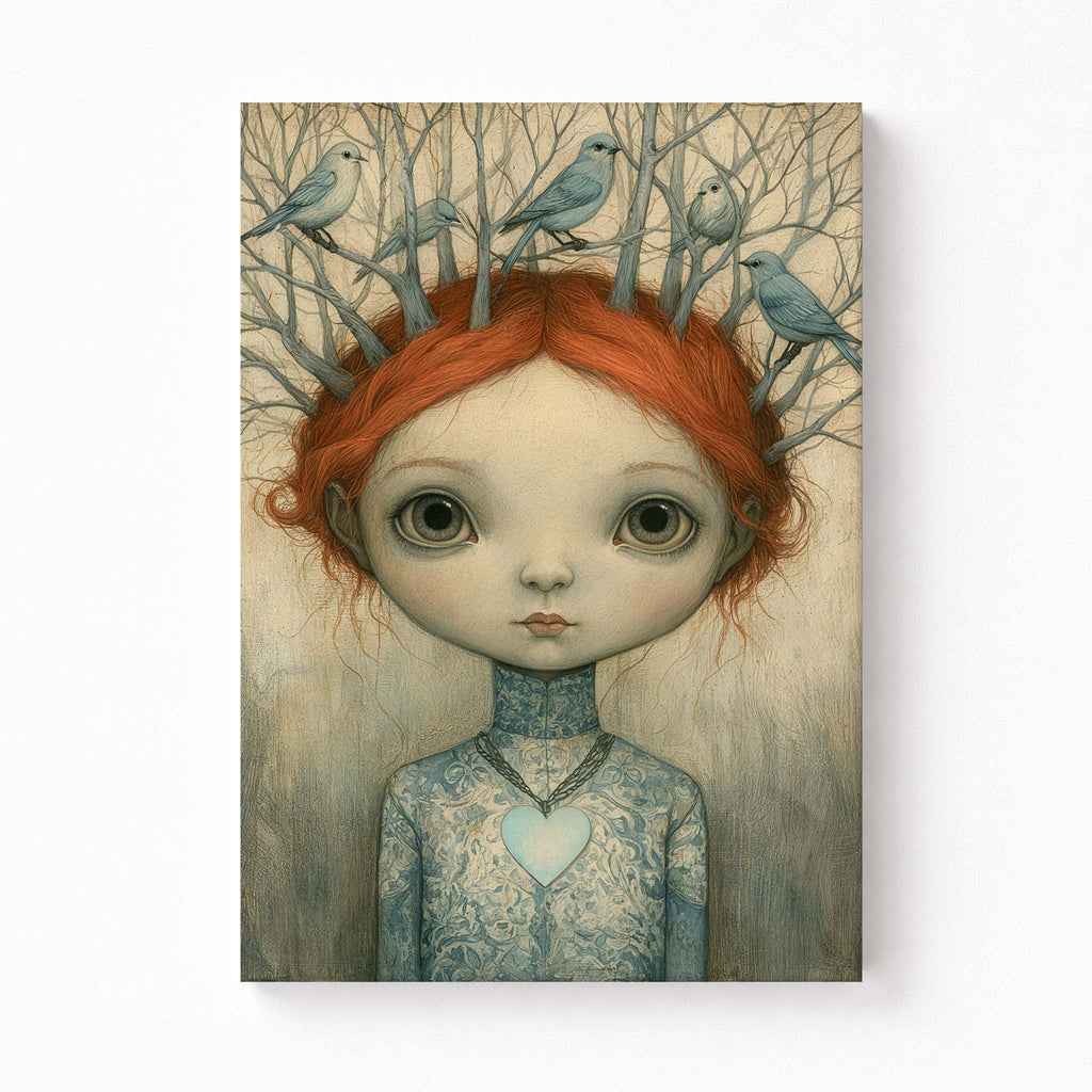Gentle Heart: Whimsical Nursery & Kids Wall Art