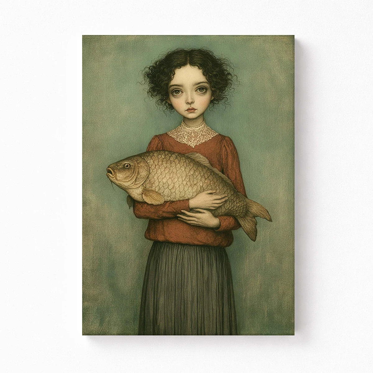 The Silent Keeper – Pop Surrealism Wall Art