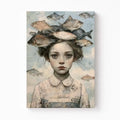 Silent Current Stretched Canvas Wall Art
