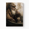 The Captain’s Companion Vintage Canvas Art