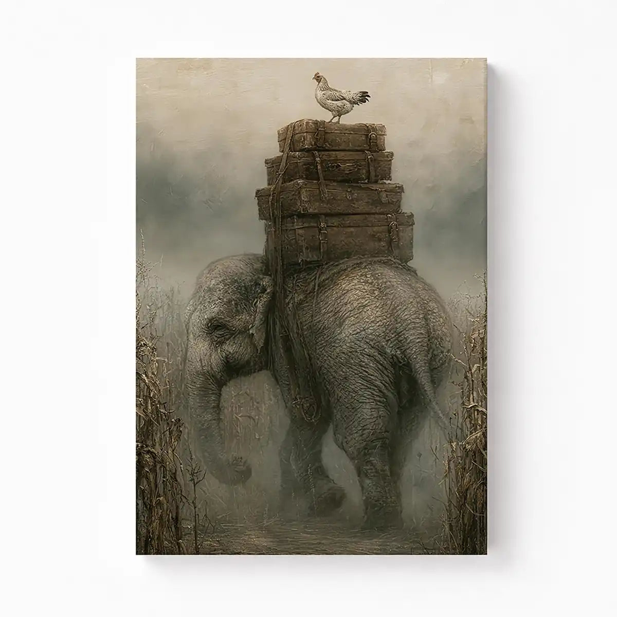 The Traveler Premium Canvas Art