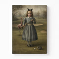 The Queen's Croquet Stretched Canvas Print