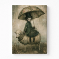 The Secret Meadow Whimsical Canvas Art