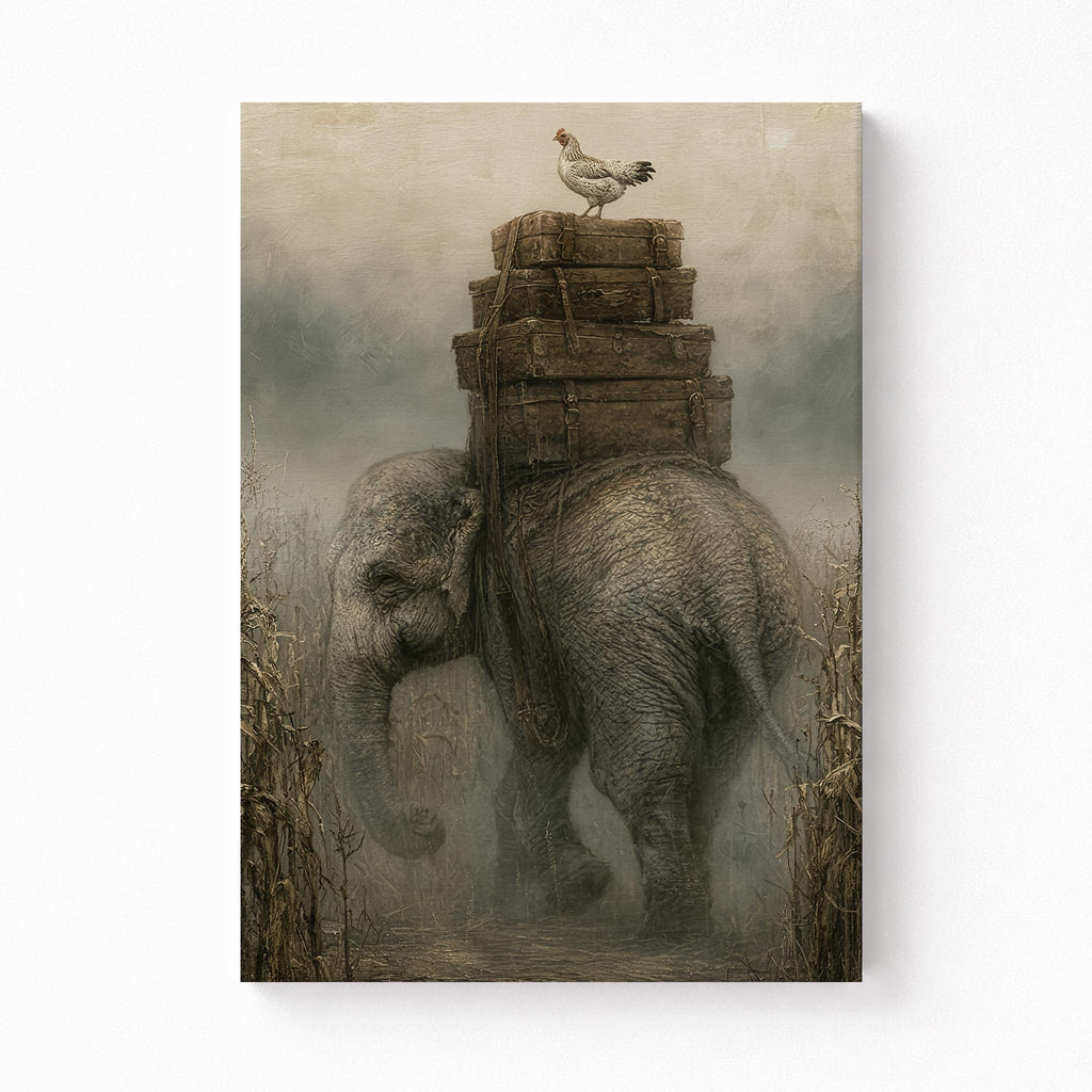 The Traveler Premium Canvas Art
