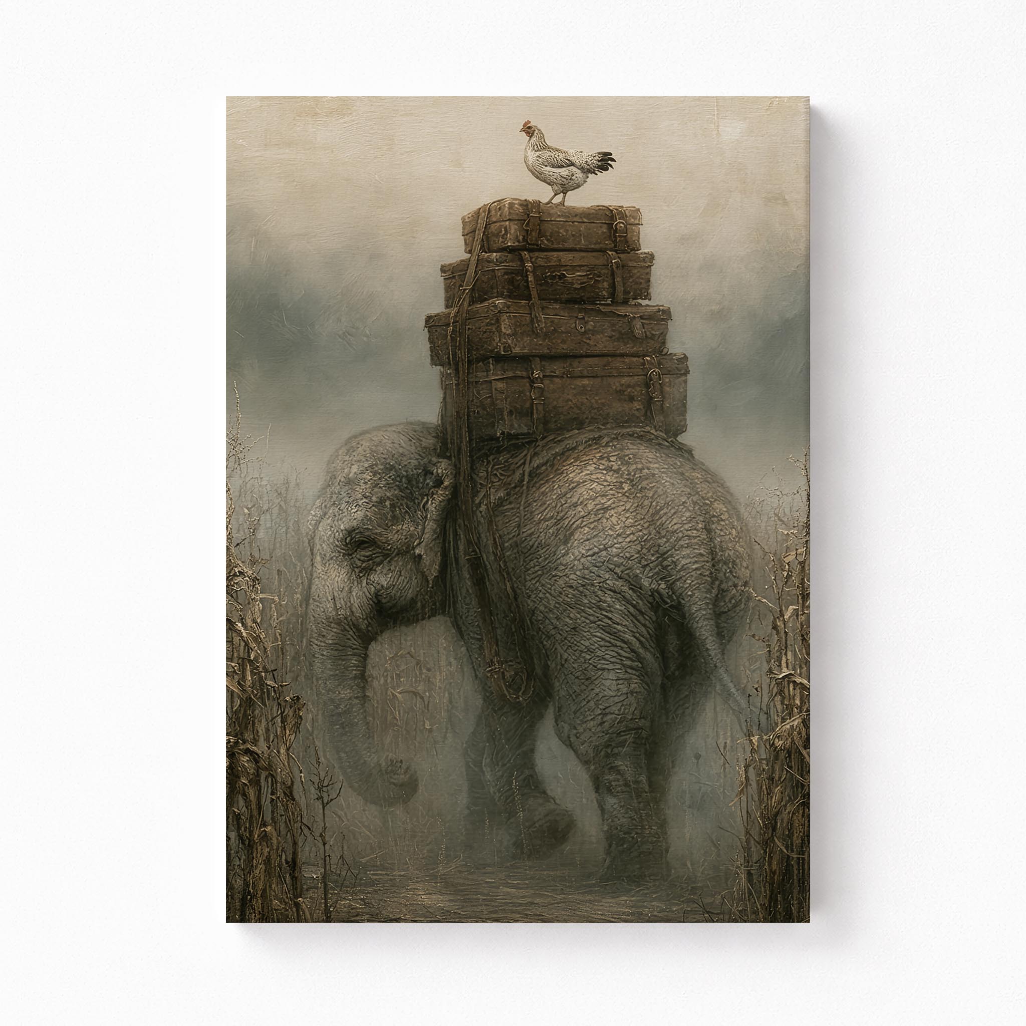The Traveler Premium Canvas Art
