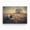The Field Daydream Stretched Canvas Print