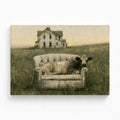 The Parlor Pasture Stretched Canvas Print