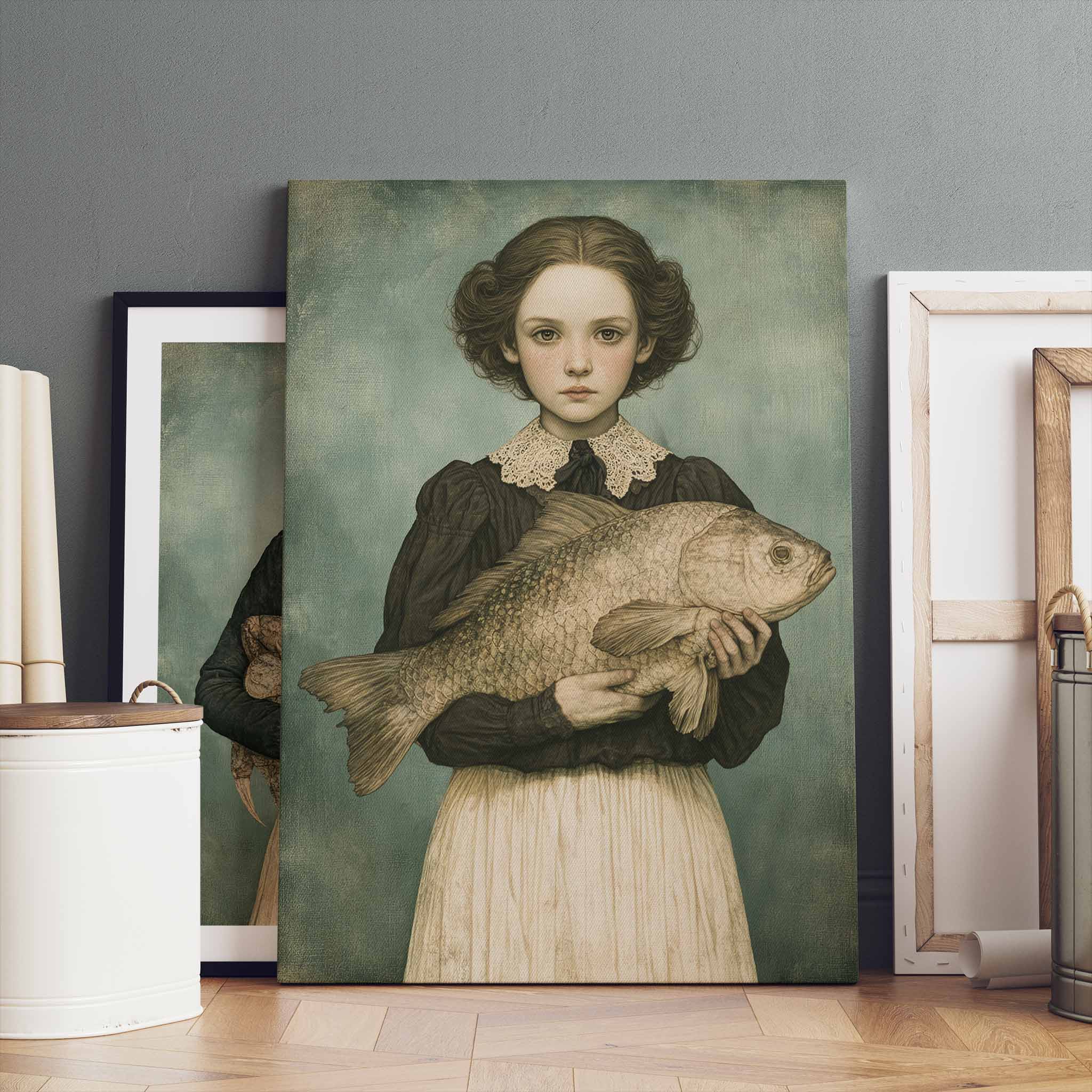 The Fishmonger's Daughter: The Tides' Secret Art Print