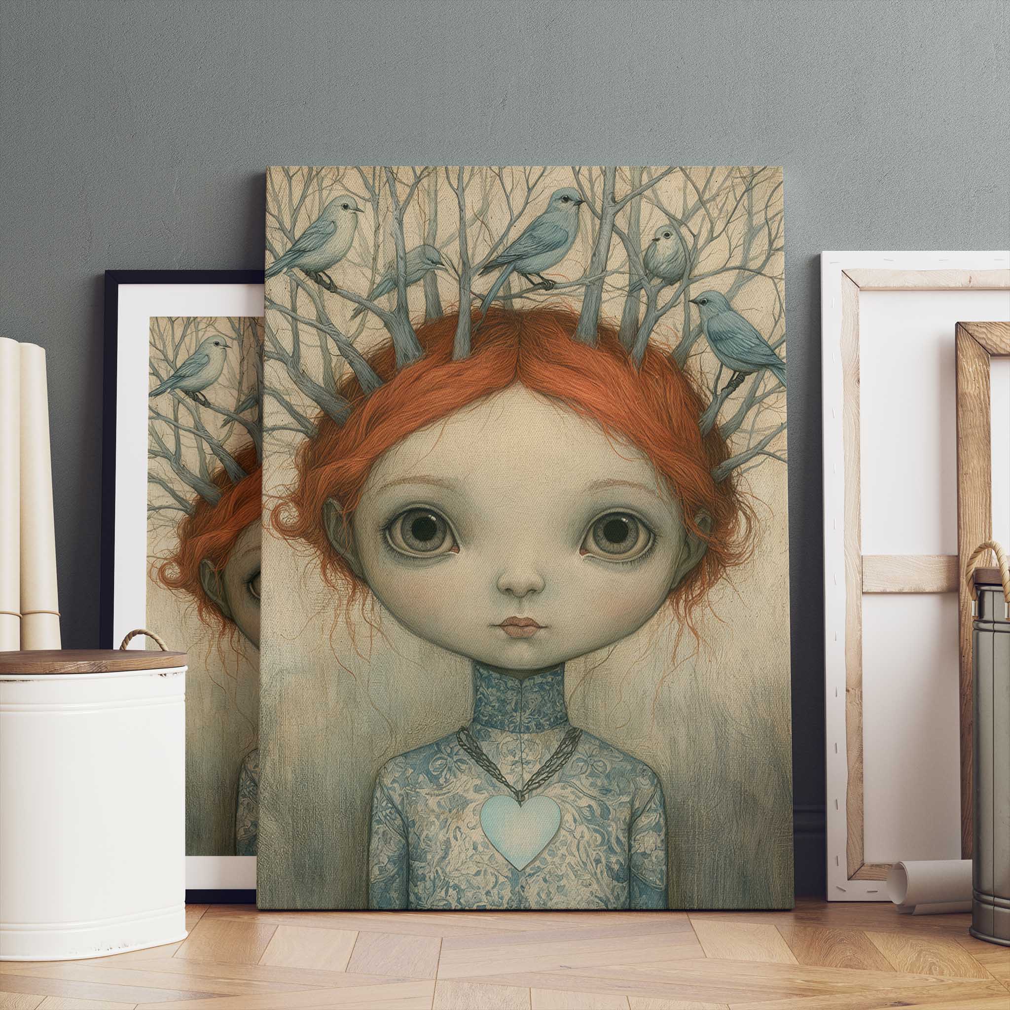 Gentle Heart: Whimsical Nursery & Kids Wall Art