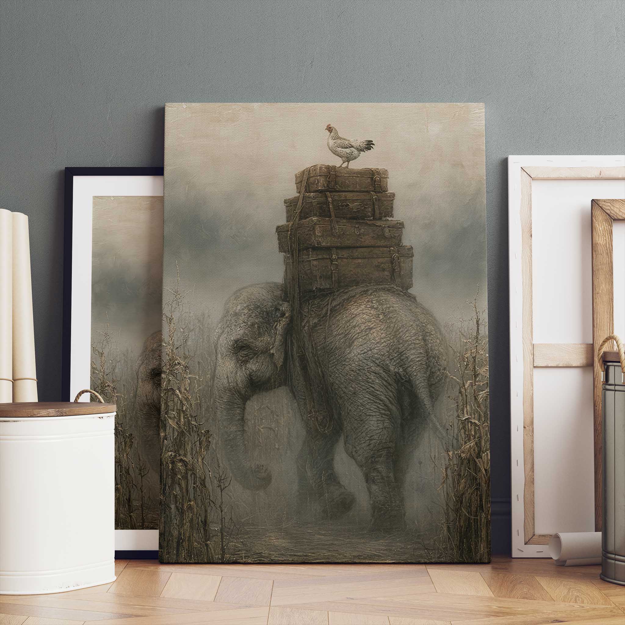 The Traveler Premium Canvas Art