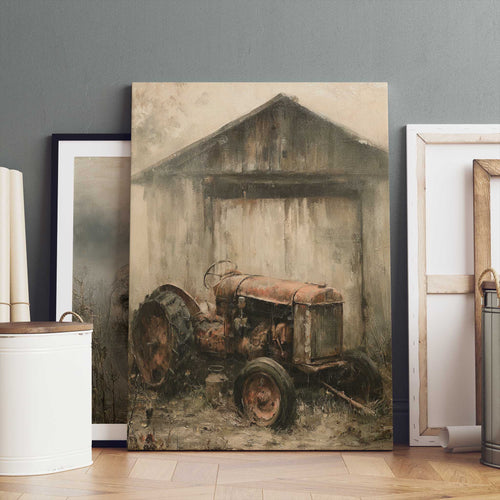 Rust & Remembrance Stretched Canvas Print
