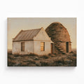Karoo Corbelled House Stretched Canvas Art Print
