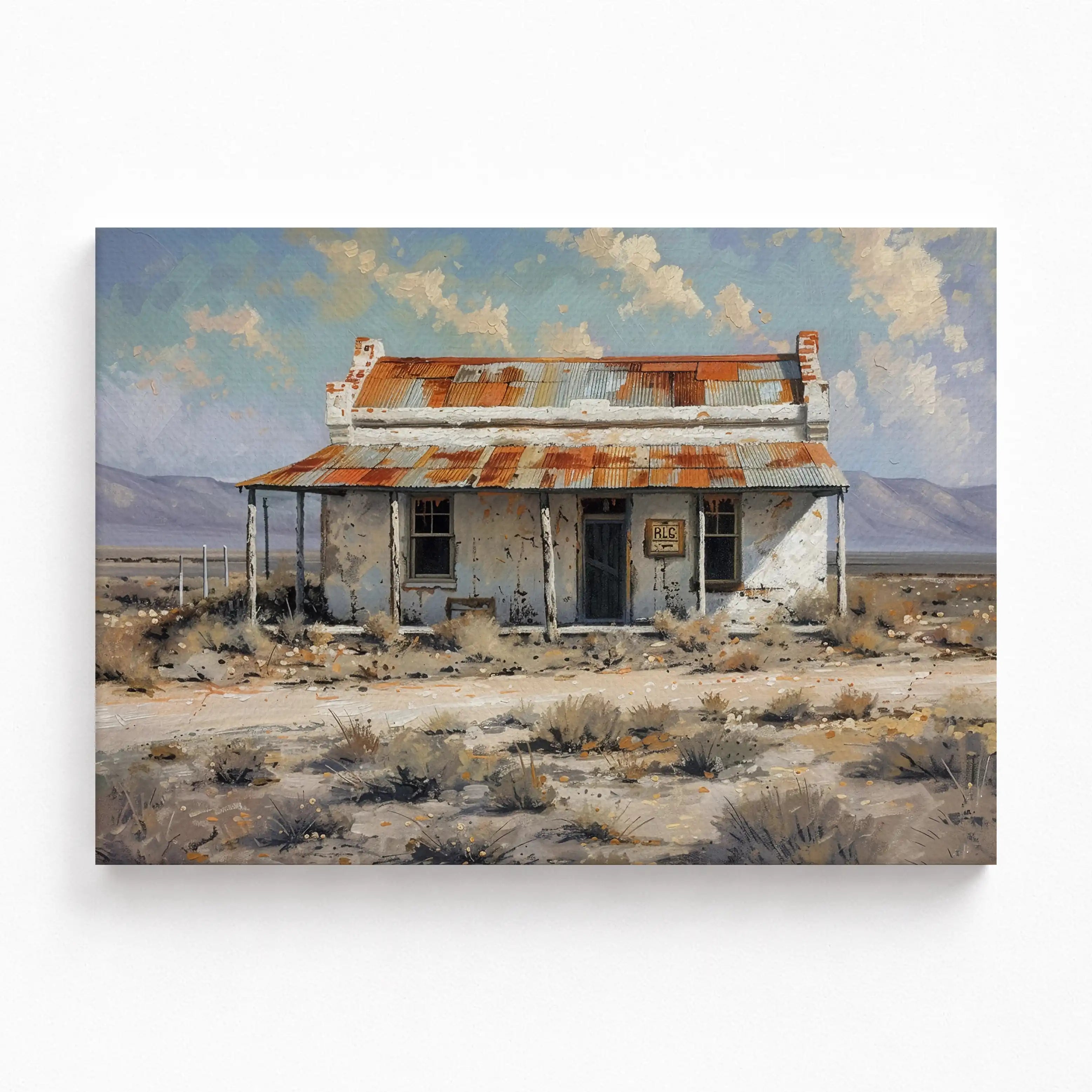 Karoo Sentinel Stretched Canvas Art Print