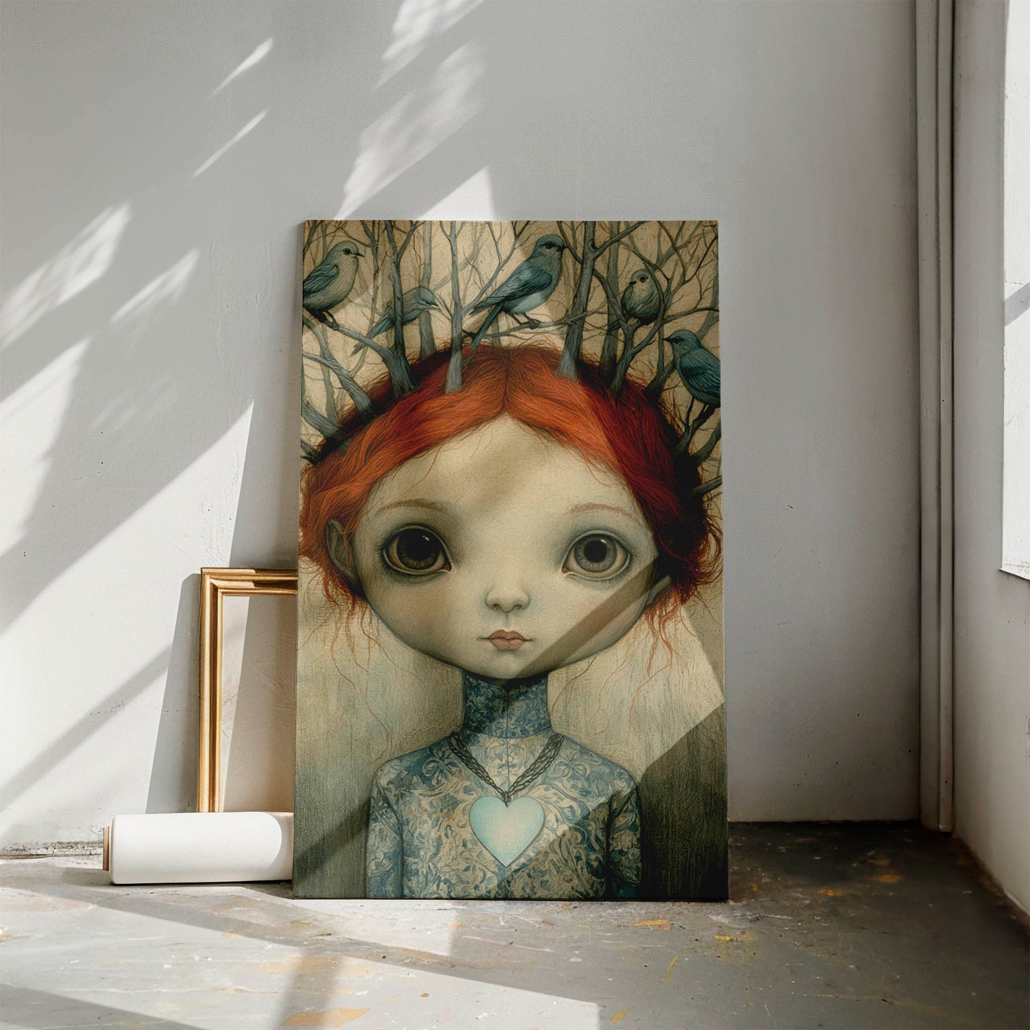 Gentle Heart: Whimsical Nursery & Kids Wall Art