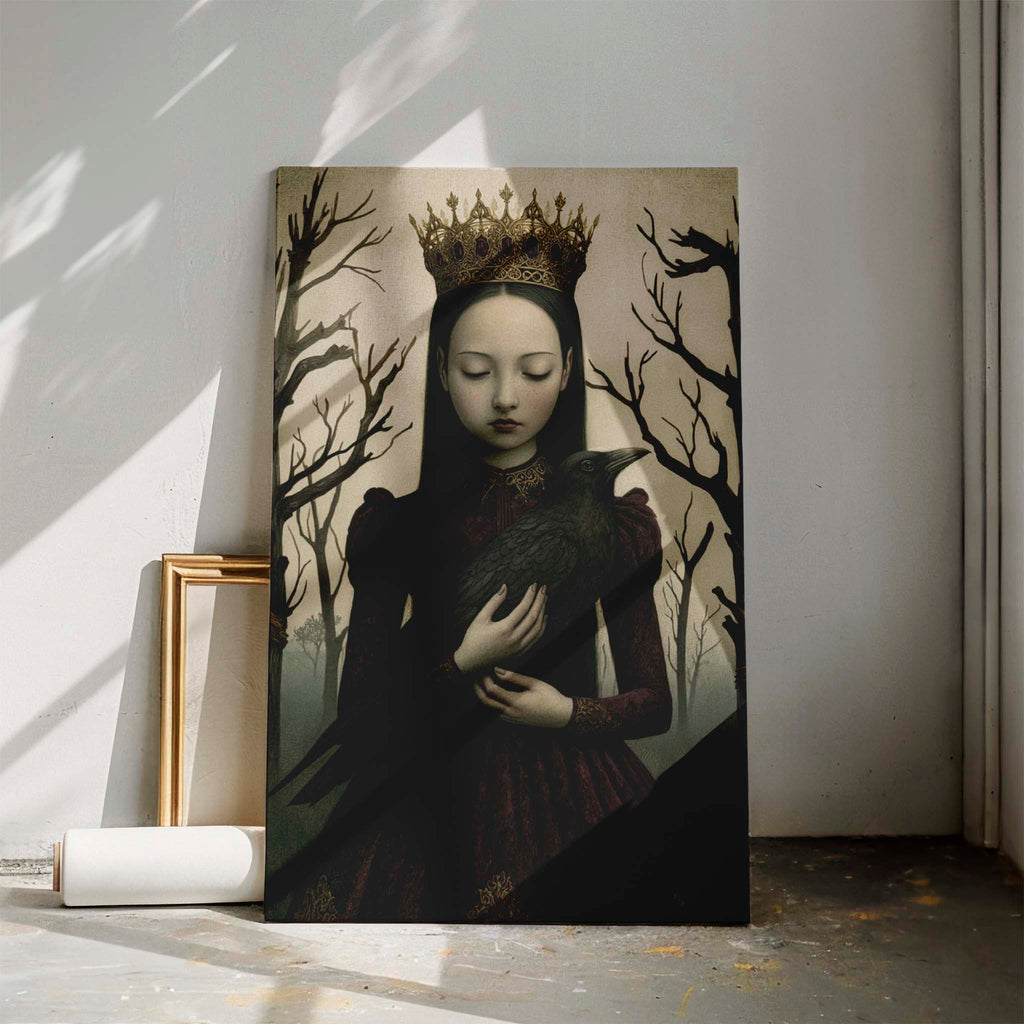 The Raven Queen Fine Art Print