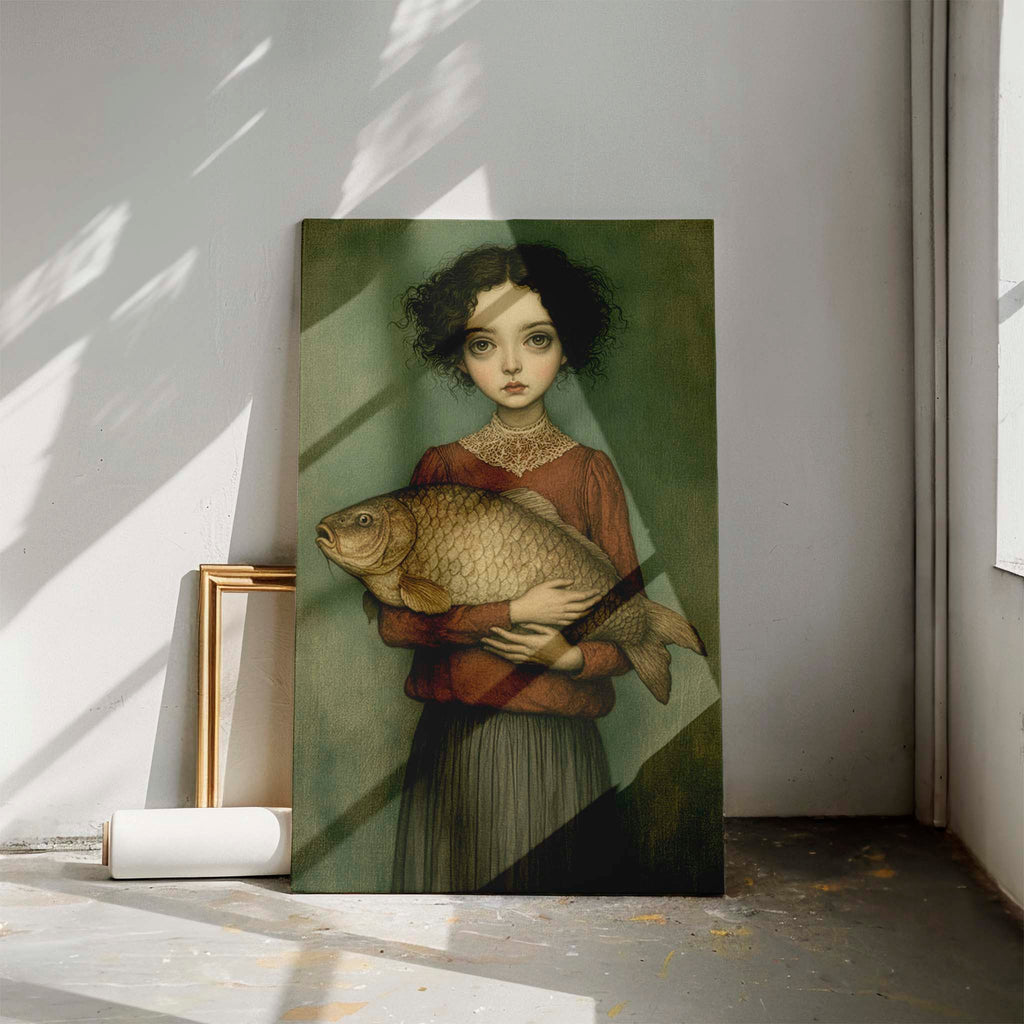 The Silent Keeper – Pop Surrealism Wall Art