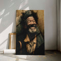 The Joy of a Lifetime – Expressive Vintage Portrait Art Print
