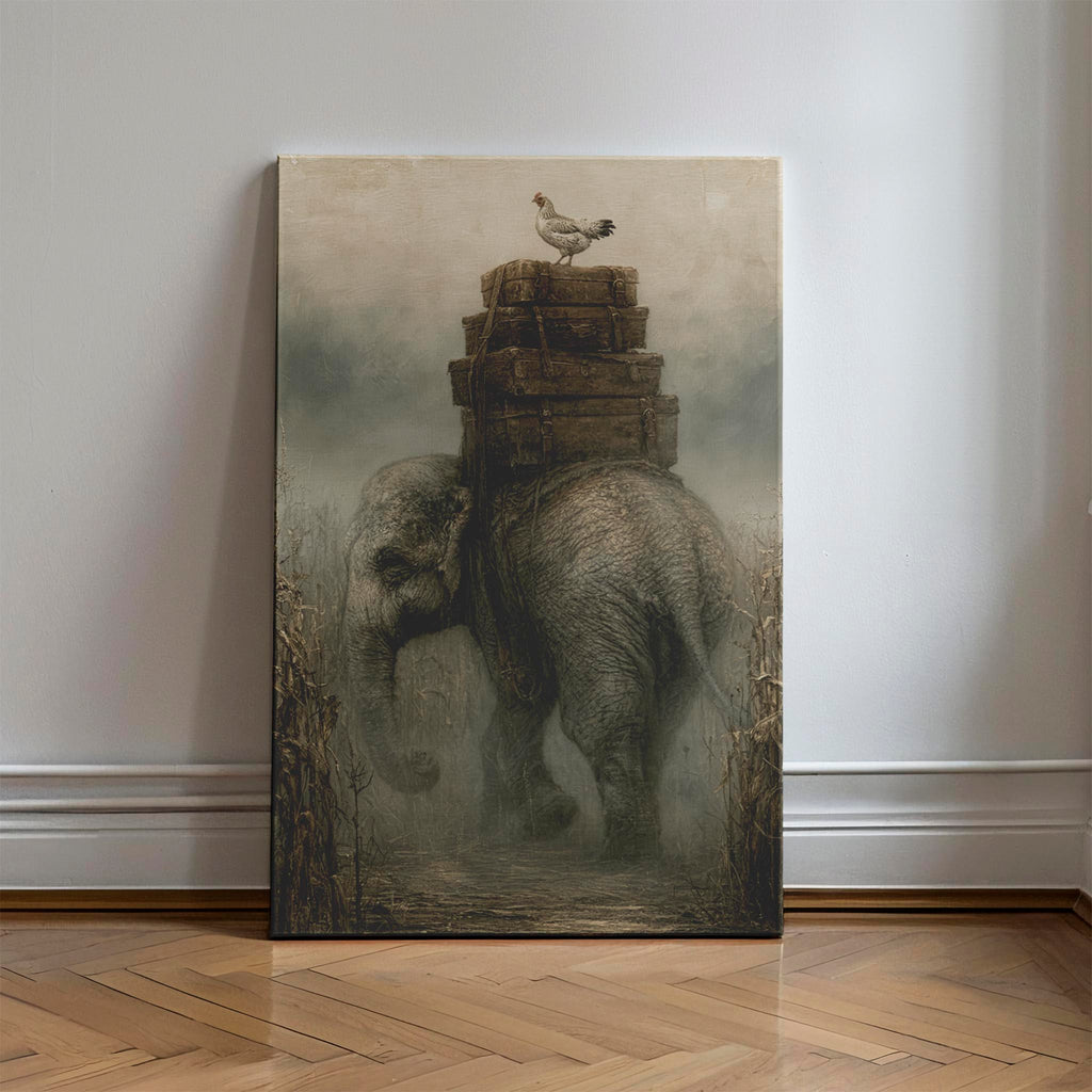 The Traveler Premium Canvas Art