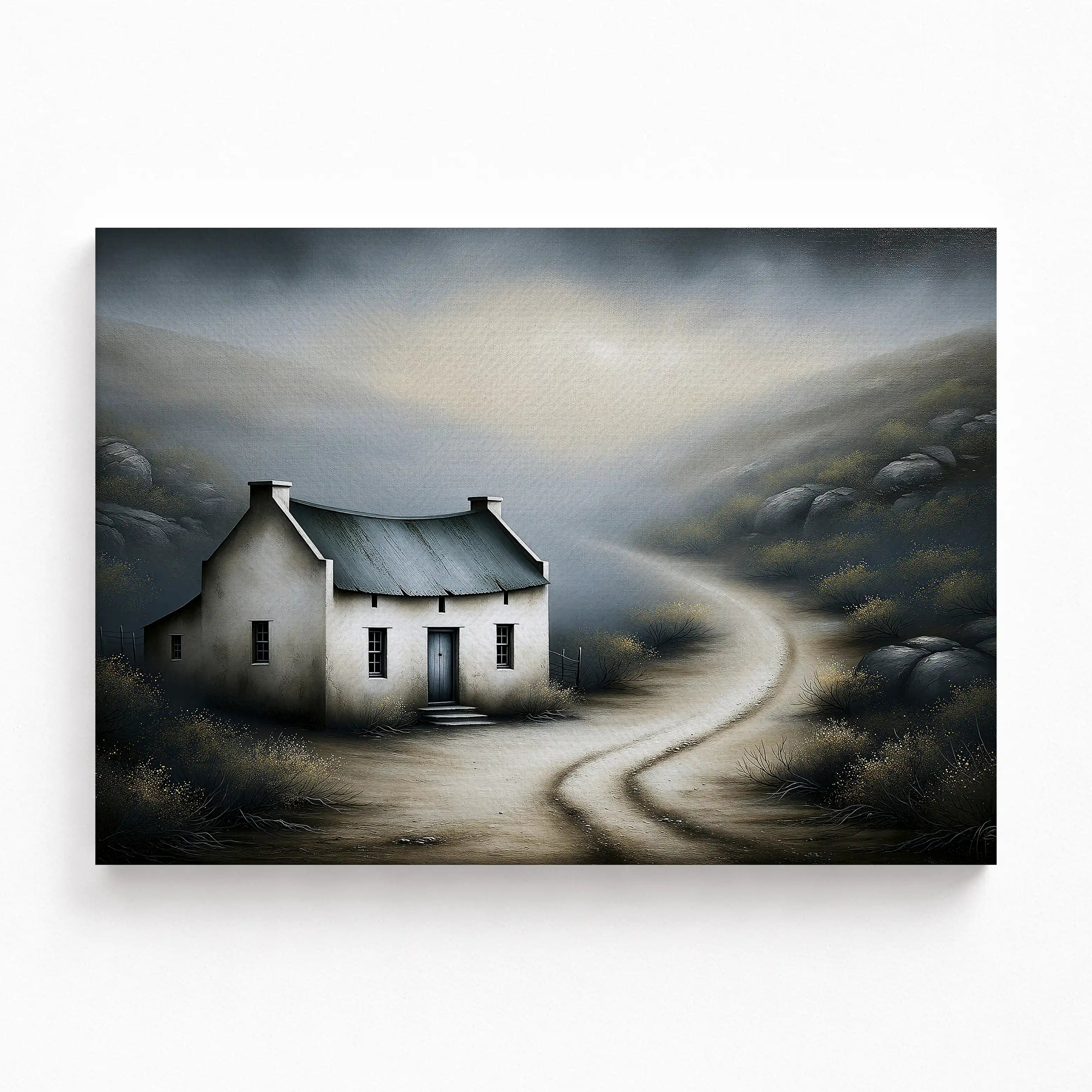 Karoo Mist Stretched Canvas Art Print
