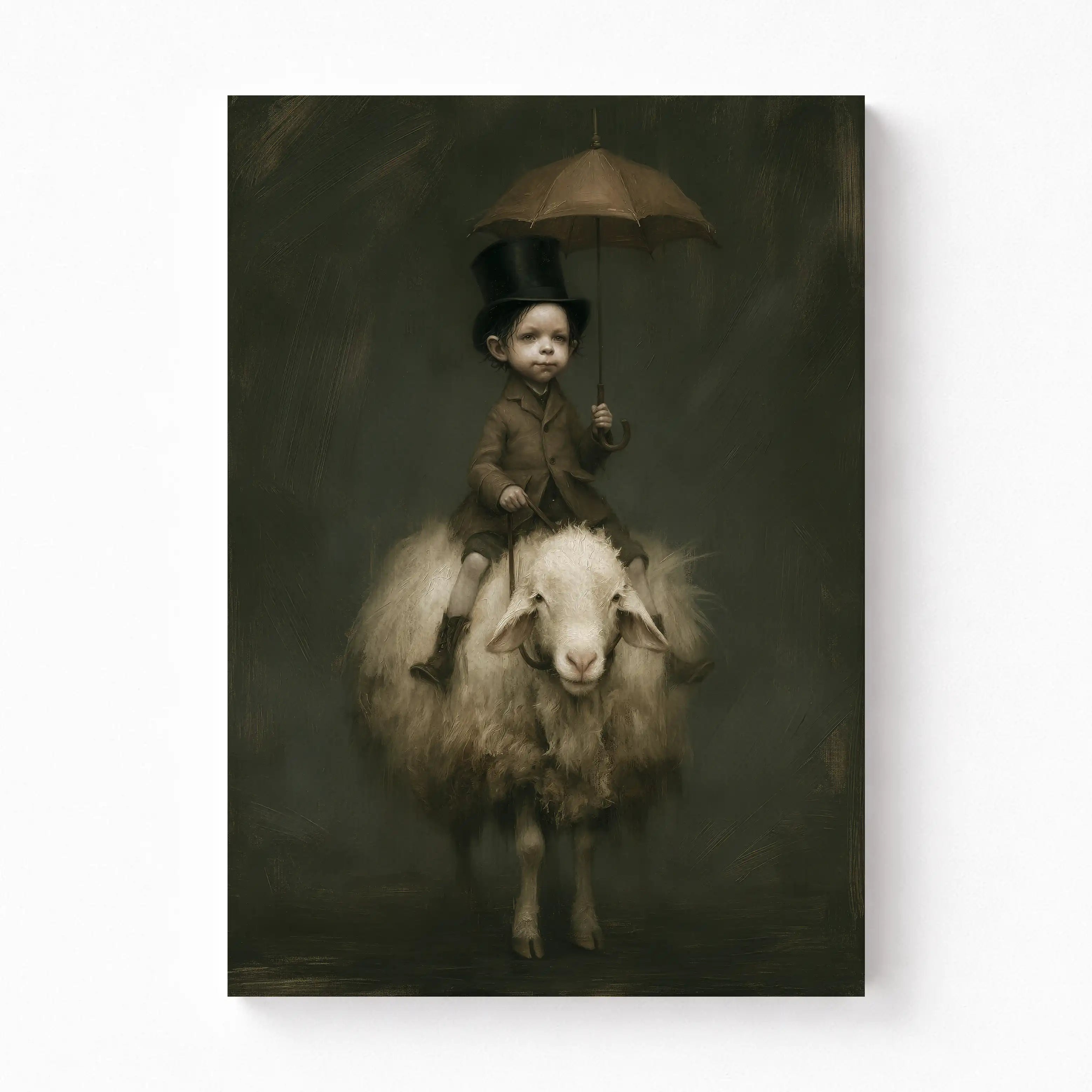 The Little Voyager Whimsical Canvas Art